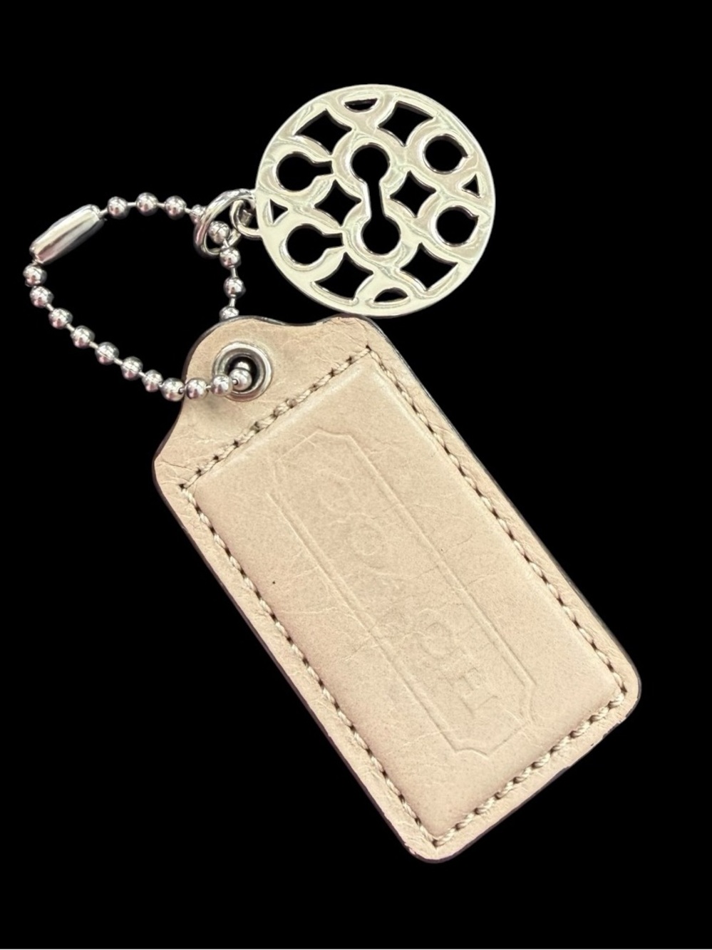 Coach Classic & Metal Geometric Cutout Hangtags